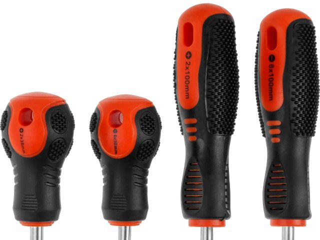 Набор отверток 8шт STARTUL MASTER (ST3093-8) (SL6x100,6x38,3x50,2x50 PH2x100,2x38,0x50,000x50
двухкомп. рукоятка Anti-Slip)