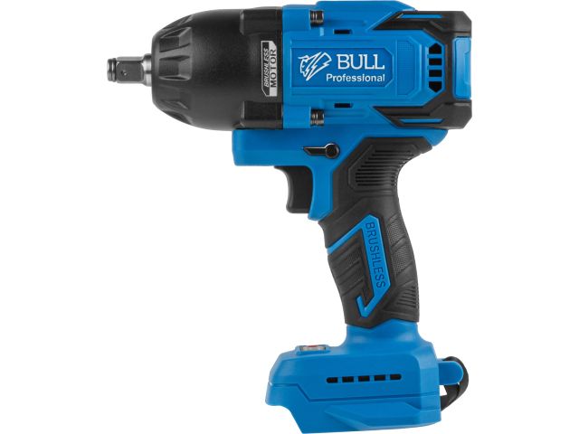 Аккум. ударный гайковерт BULL SC 1807 Xcase, XLTpro, БЕСЩЕТ., 18 В, 750 Н*м, 1/2", 2х6 А*ч, з/у 6 А (вес 2,24 кг)