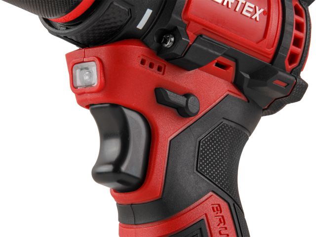 Аккум. дрель-шуруповерт WORTEX BD 1213-1 Dli в чем. 12 В, 40 Н*м, 2х2 А*ч, БЗП 10 мм (БЕСЩЁТ.ДВИГ., подсветка рабочей зоны, метал. патрон)