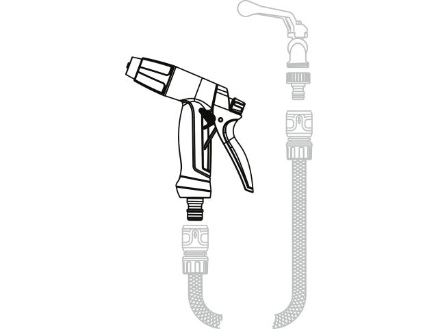 Пистолет-распылитель рег. STARTUL METSA (ST6013-02)