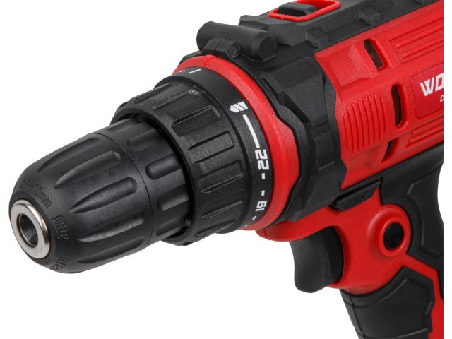 Дрель-шуруповерт WORTEX DR 1025-1 D в кор. 300 Вт, 50 Нм, 2 скор., быстрозажимной патрон: 10 мм (Длина шнура 4 метра)