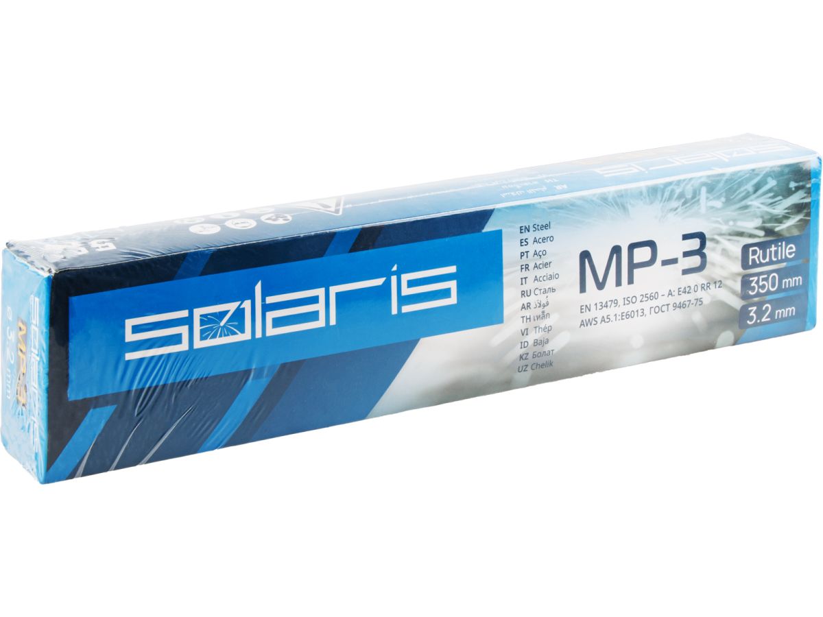 Электроды МР-3 ф 3,2мм уп.5,0 кг SOLARIS