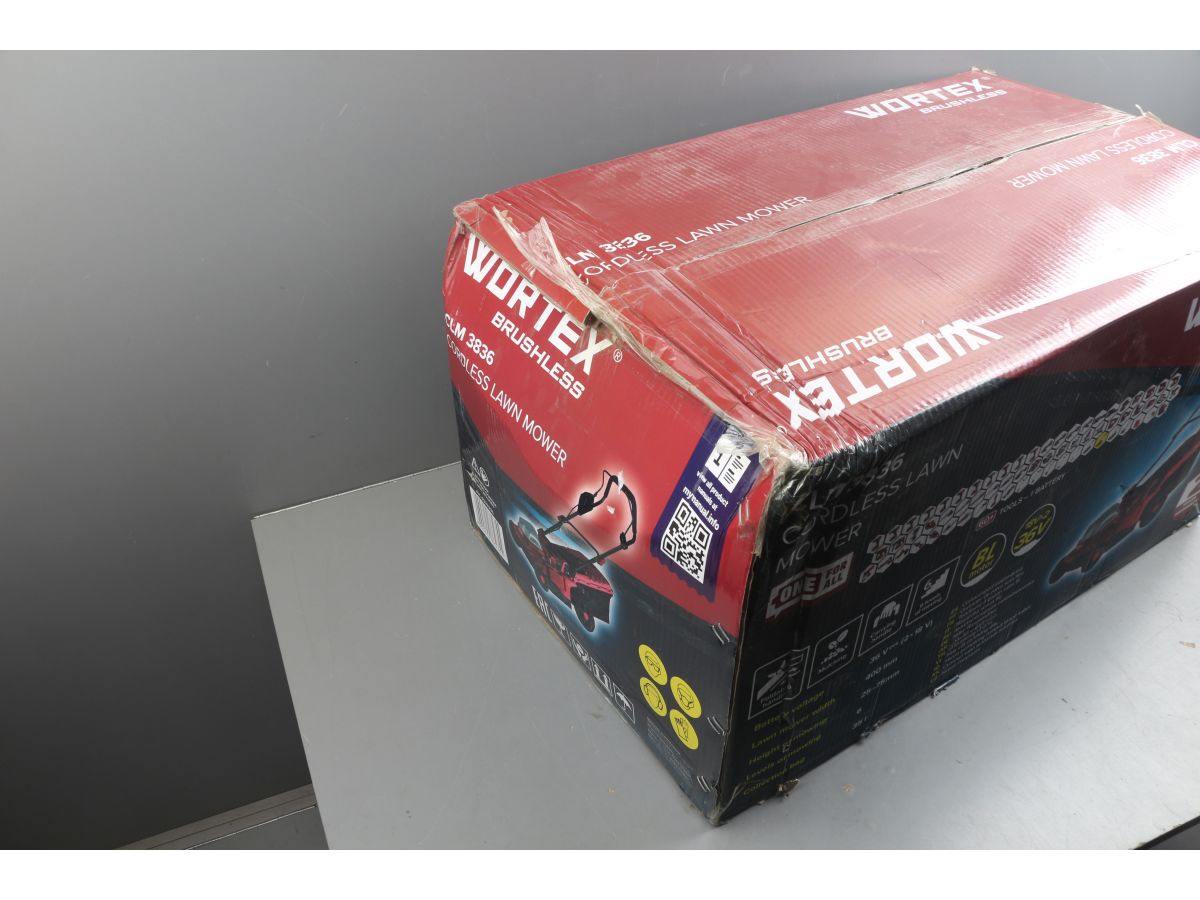 Газонокосилка аккумуляторная WORTEX CLM 3836 ALL1 XLT SOLO БЕСЩЁТ.ДВИГ., 18В+18В, шир.370 мм уцене