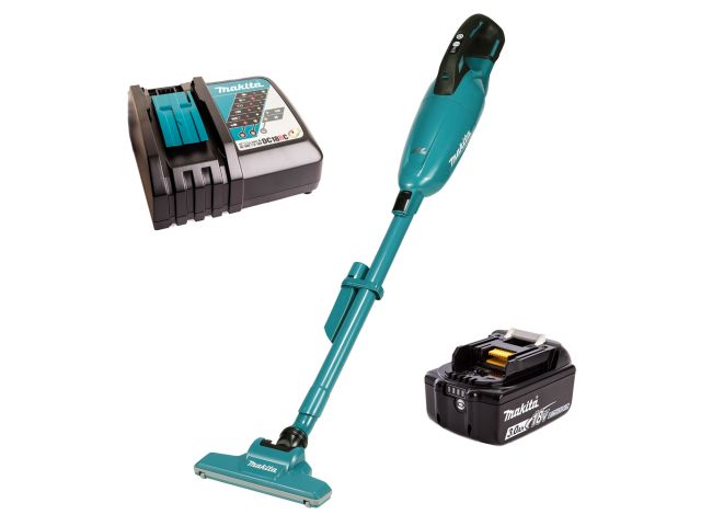 Аккум. пылесос MAKITA LXT DCL284FRF в кор. (ОТГРУЗКА ТОЛЬКО ПО ЭТН/ЭТТН | 18.0 В, 1 акк., 3.0 А/ч, Li-Ion, ЗУ, 0.73 л, самоочистка: нет)