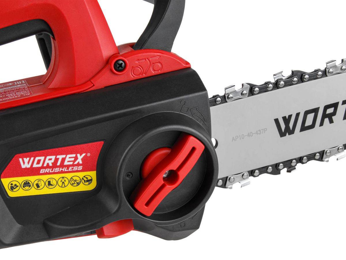 Аккум. пила цепная WORTEX CEC 2518-3 в кор. ALL1 XLT SOLO БЕСЩЕТ., 18 В, 25.4 см
