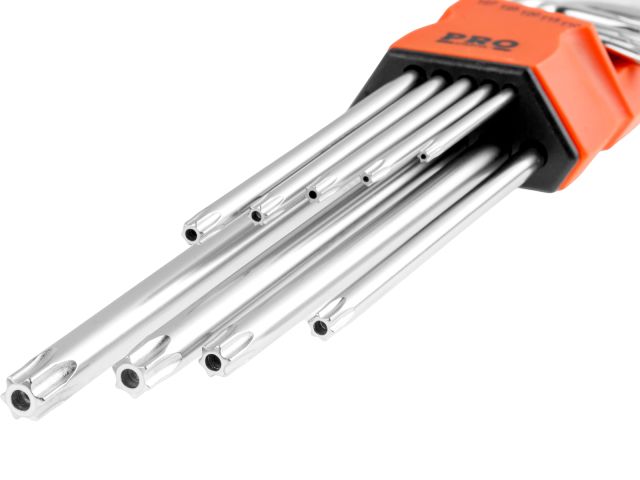 Набор ключей Torx T10-T50 9шт экстрадлинных PRO STARTUL (PRO-87309)