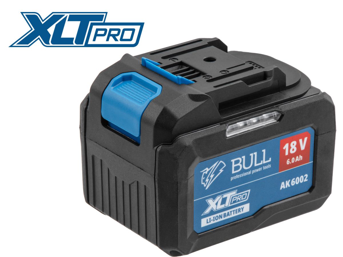 Аккумулятор BULL AK 6002 18.0 В, 6.0 А/ч, Li-Ion XLTpro