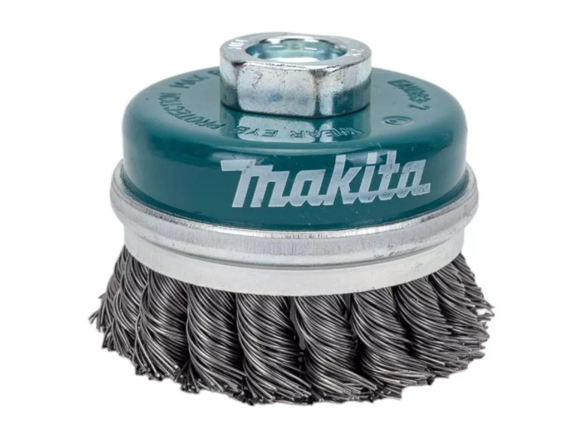 Щетка д/шлиф.маш. проволочная чашечная 100 мм MAKITA