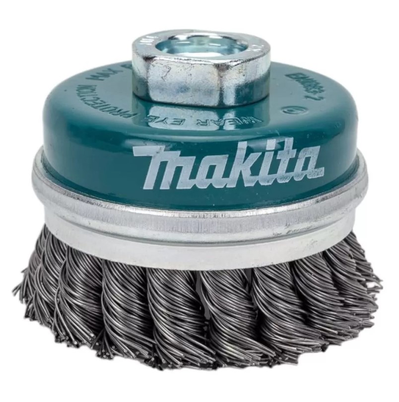 Щетка д/шлиф.маш. проволочная чашечная 100 мм MAKITA