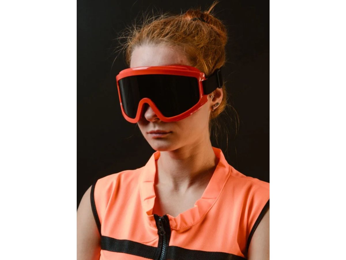 Очки закрытые панорамные JETA SAFETY Spectrum IR дымчатые