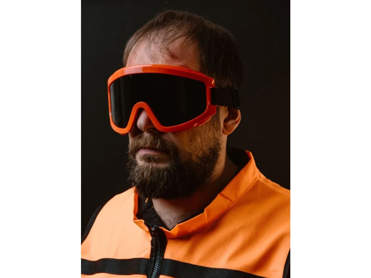 Очки закрытые панорамные JETA SAFETY Spectrum IR дымчатые