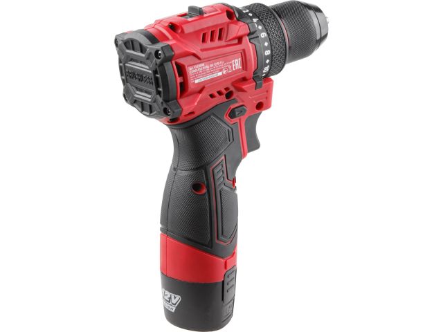 Аккум. дрель-шуруповерт WORTEX LX BD 1215-1 Li 12В, 30 Нм, 1.5 Ач акб, патрон 10 мм, бесщёт. (12 В, БЕСЩЁТ.ДВИГ., с 1.5 Ач акб, НЕ подходит 