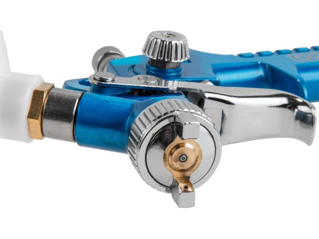 Краскораспылитель DGM Air Gun 210 (HVLP, сопло ф 1.0 мм, верх. бак 150 мл)