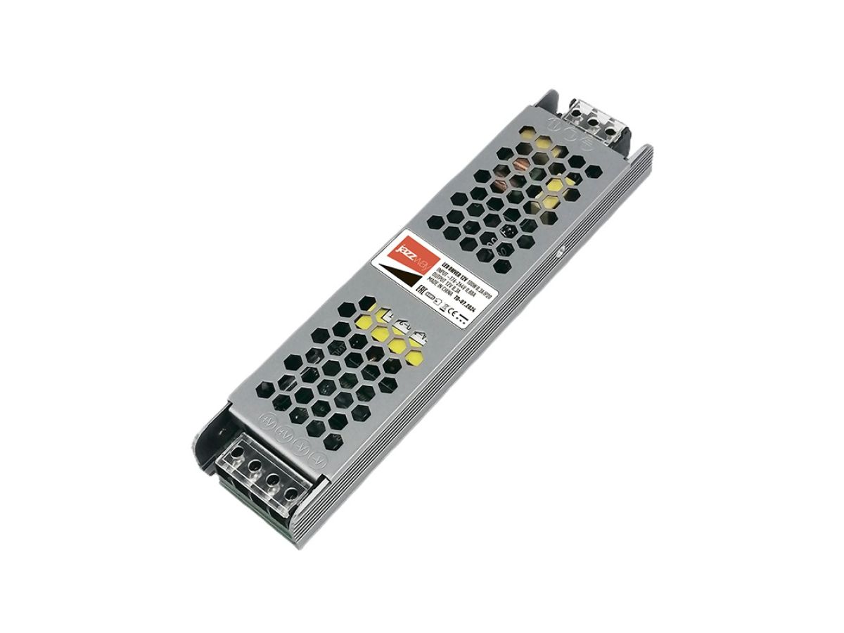 Драйвер LED DRIVER для ленты светодиод.12V, 100W, 8,3A, IP20 Jazzway