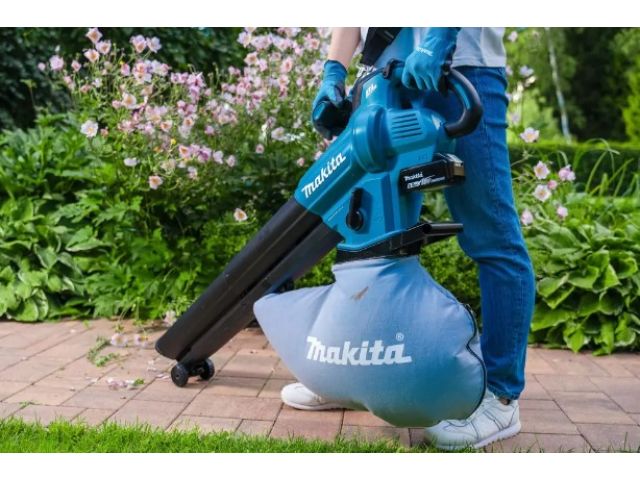 Аккум. воздуходувка MAKITA LXT DUB187T001 в кор. (LXT BL 18В, 4,2 м3/мин, 64 м/с, мешок25л, XPT,(BL1850B,DC18WC))