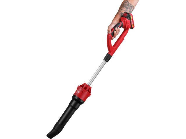 Аккум. воздуходувка WORTEX BB 2018-1 D ALL1 XLT SET 18В, БЕСЩЁТ., 162-450 м.куб/ч, 72-190 км/ч