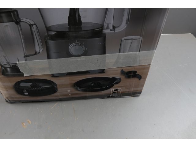 Кухонный комбайн NORMANN AFP-971 уцененный (0522330900) (1300 Вт; 2 скор.+ импульс. реж.; 14 функций; блендер 1.8 л; чаша чоп. 3.5 л; место 