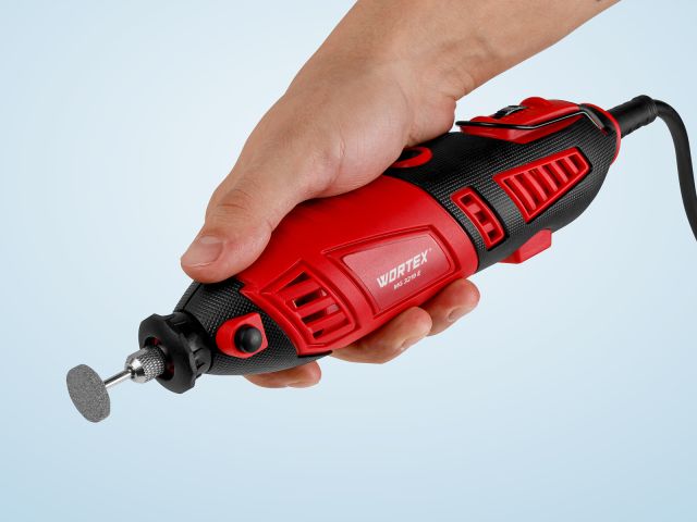 Гравер электрический WORTEX MG 3219 E в чем. +аксессуары 185 вт, 8000-35000 об/мин, цанга 2.4/3.2 мм (в чем.+ 39 аксесс., гибкий вал, держат