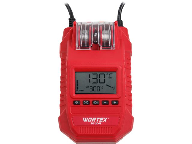Паяльная станция WORTEX SIS 2048 в кор. 65 Вт, 200-480 °C (антистатическая защита, электронная регулировка температуры)