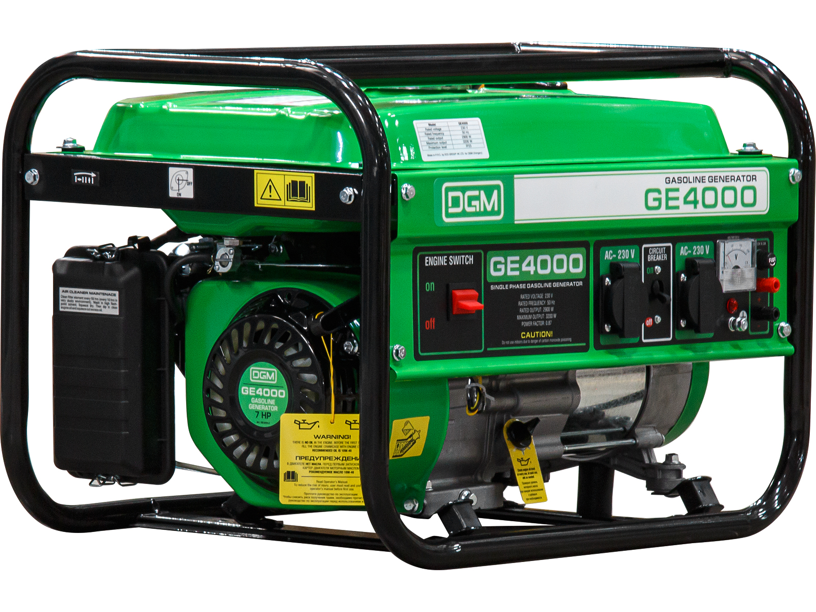 Электростанция (генератор бензиновый) DGM GE4000