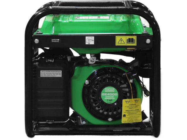 Электростанция (генератор бензиновый) DGM GE4000 (3,2 кВт, 230 В, медная обмотка, вес 39,4 кг)