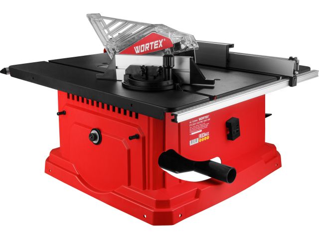 Станок распиловочный настольный WORTEX ETS 2521-1 в кор. 255 мм, 2000 Вт, 5000 об/мин (пропил (90°) - 85 мм, пропил (45°) - 63 мм; БЕЗ СТАНИ
