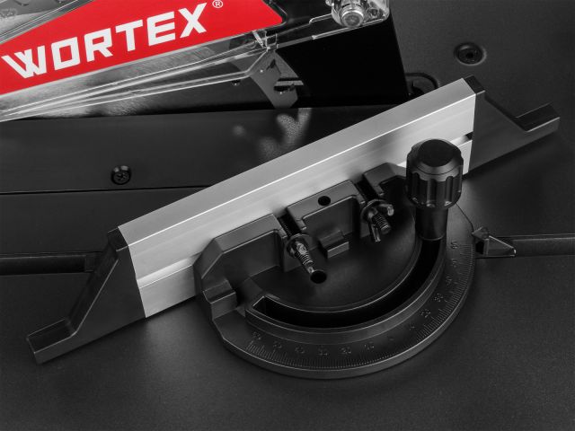 Станок распиловочный настольный WORTEX ETS 2521-1 в кор. 255 мм, 2000 Вт, 5000 об/мин (пропил (90°) - 85 мм, пропил (45°) - 63 мм; БЕЗ СТАНИ