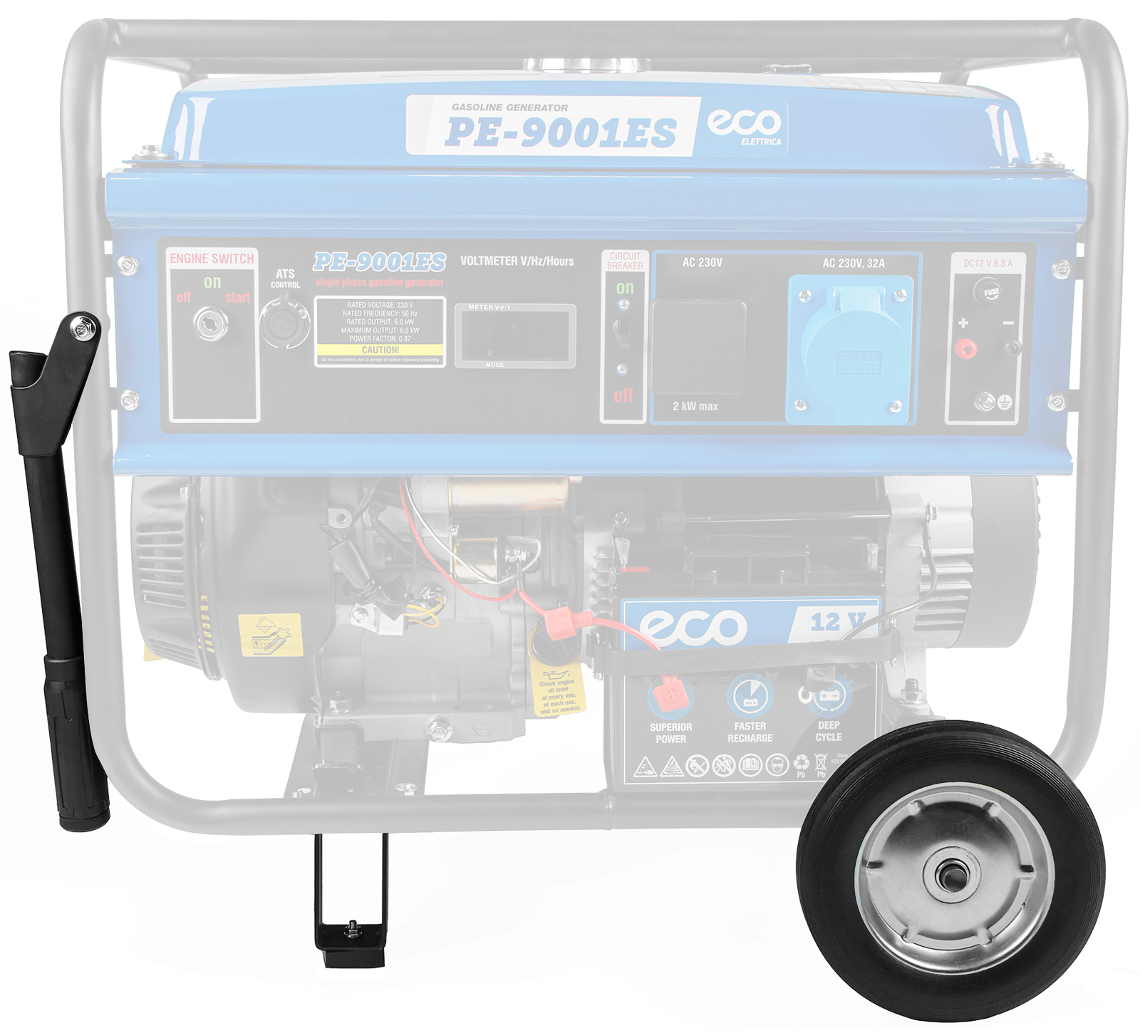 Транспортировочный комплект для генераторов ECO PE-TS2 (5-9 кВт)