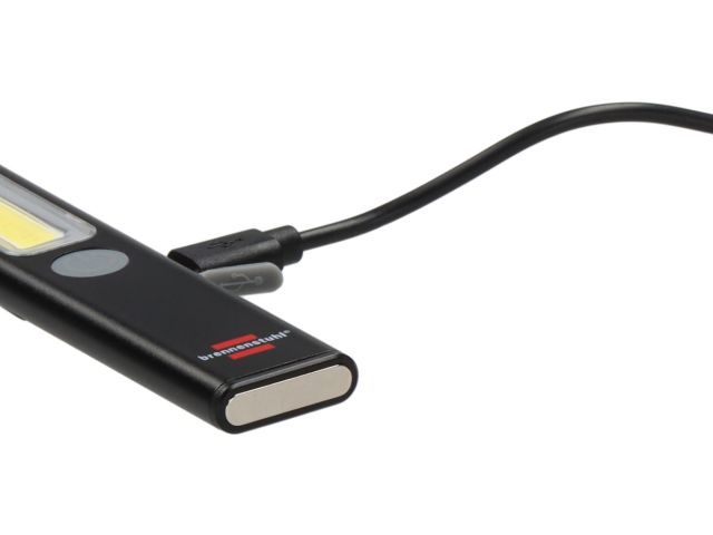 Фонарь-переноска аккумуляторный 200 Лм PL 200 AC Brennenstuhl (IP20; USB Type-C кабель в комплекте)