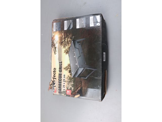 Мангал-барбекю складной с решеткой, 43х29х23 см, сталь, PERFECTO LINEA уцененный (0658132542)