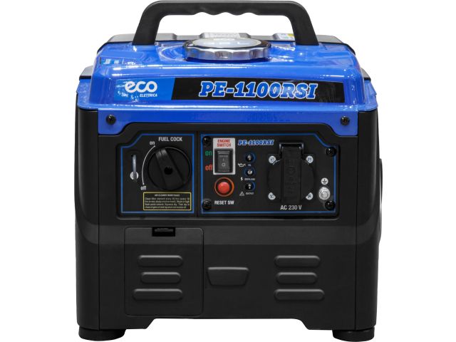 Электростанция (генератор инверторный бензиновый) ECO PE-1100RSI (инверторный, 1.1 кВт, 230 В, бак 3.2 л, вес 13 кг)