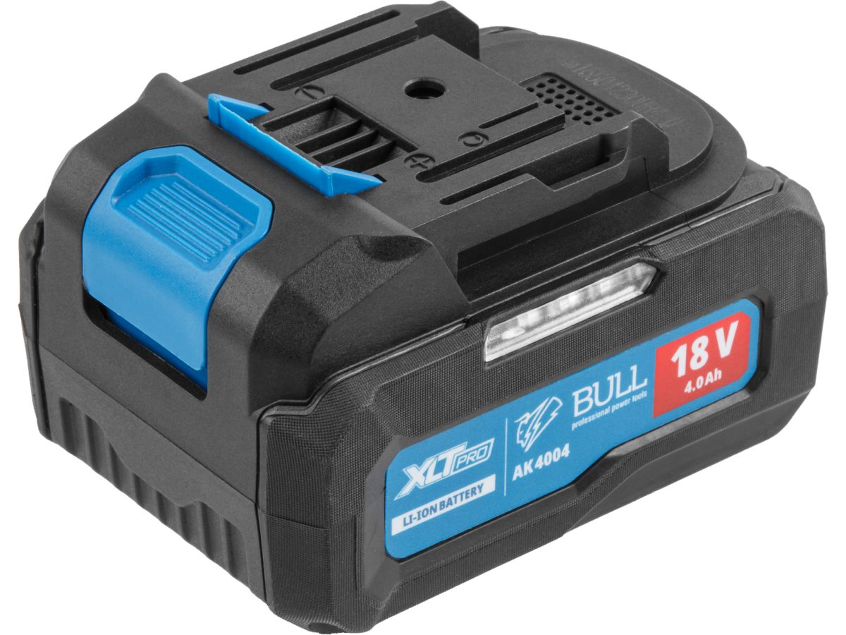 Аккум. дрель-шуруповерт BULL SR 1805 в чем. XLTpro, 2х4 А*ч, БЕСЩЕТ., 18 В, 120 Н*м, БЗП(мет.) 13 мм