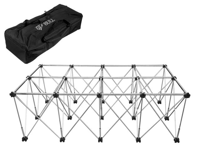 Подстолье складное (cороконожка) BULL TT 2211 224.5x115x76.5 см, нагрузка до 1800 кг (Сороконожка; сложен. разм.: 320х190х925 мм; 22 перекла