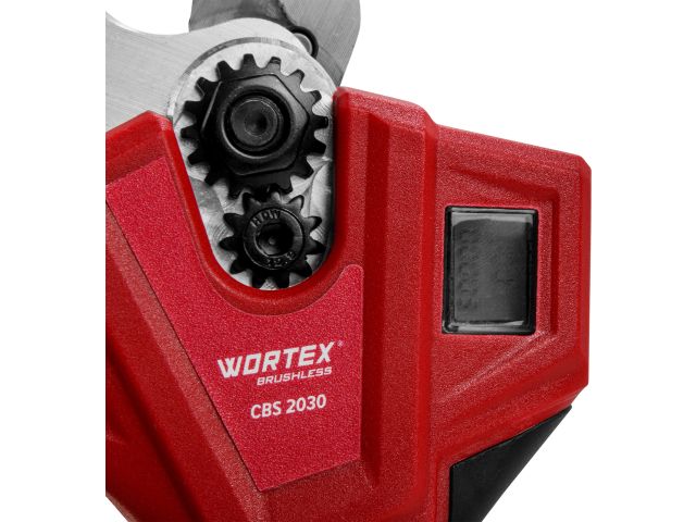 Аккум. секатор WORTEX CBS 2030 в кор. ALL1 SET, БЕСЩЕТ., 18 В, ветки до 28 мм + телескоп. штанга (3 ступени регулировки, 0,76 кг)