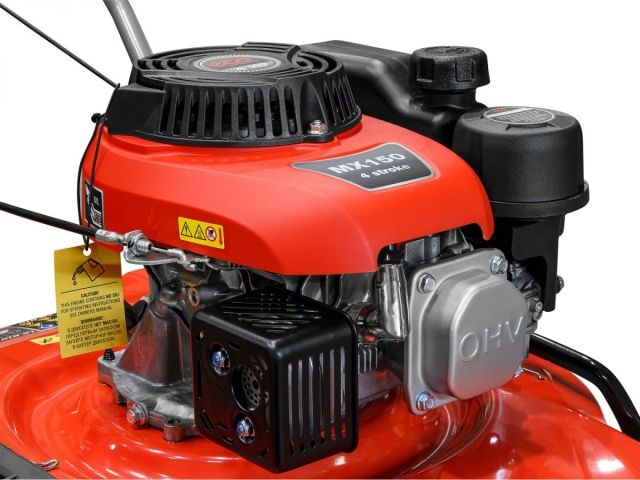 Газонокосилка бензиновая ECO LG-810 (4.0 л.с., шир. 51 см, ручной привод, мульчир., стальн.корпус, без травосборника)