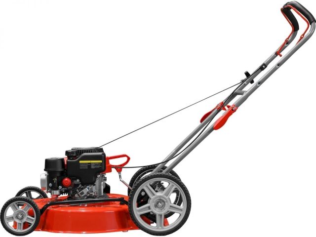 Газонокосилка бензиновая ECO LG-810 (4.0 л.с., шир. 51 см, ручной привод, мульчир., стальн.корпус, без травосборника)
