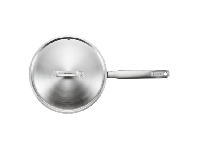 Сотейник 26 см с крышкой All Steel Fiskars