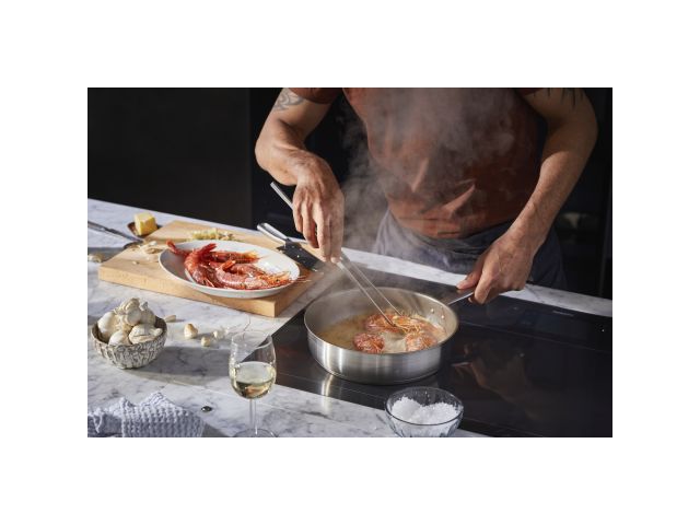 Сотейник 26 см с крышкой All Steel Fiskars