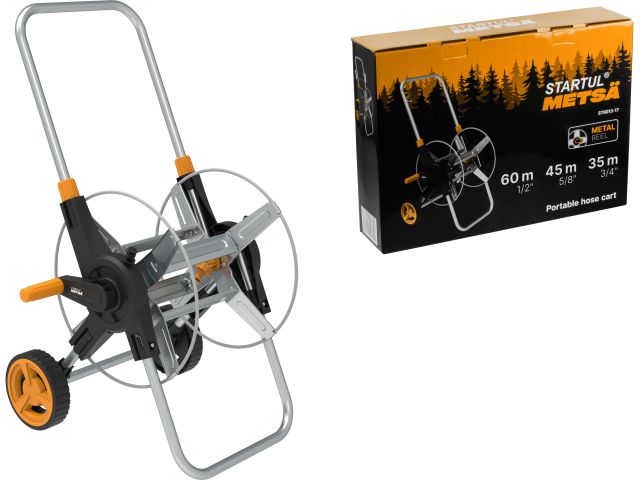 Тележка для шланга 1/2"/60м STARTUL METSA (ST6013-17) (металл)