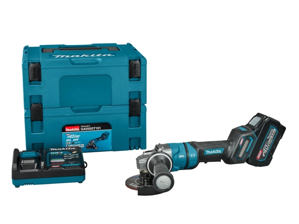 Аккум. углошлифмашина MAKITA XGT GA 050 GT101 в кейсе