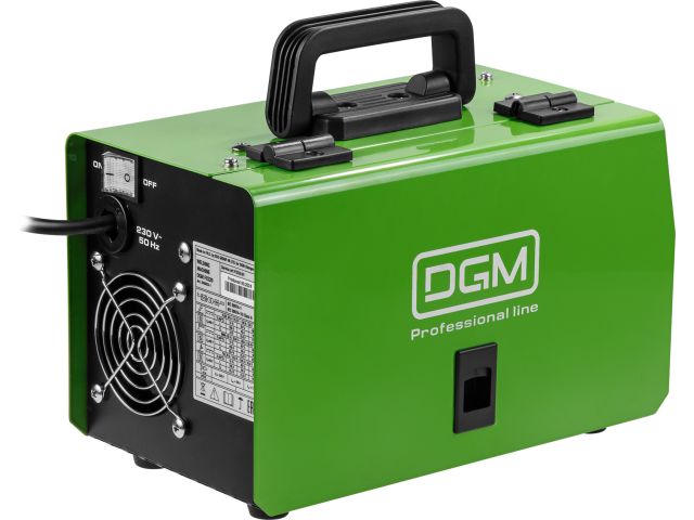 Полуавтомат сварочный DGM FX220 (230В; 20-180 А; 65 В; FLUX/MMA/TIG LIFT; байонетный разъем; без газа)
