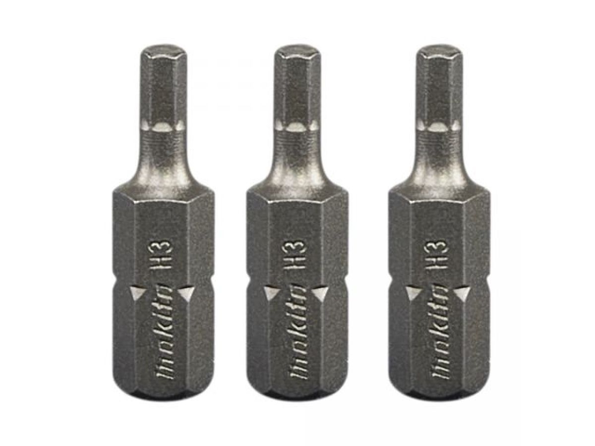 Насадка HEX3.0, 25 мм, C-form, 3 шт. MAKITA