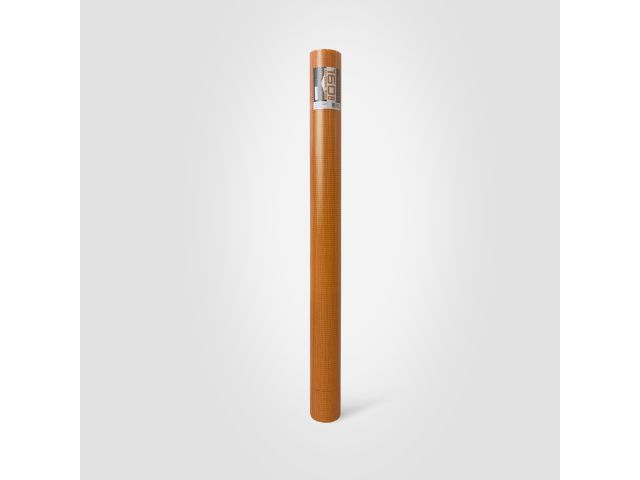 Стеклосетка штукатурная 5х5, 1мх10м, оранжевая, Mini