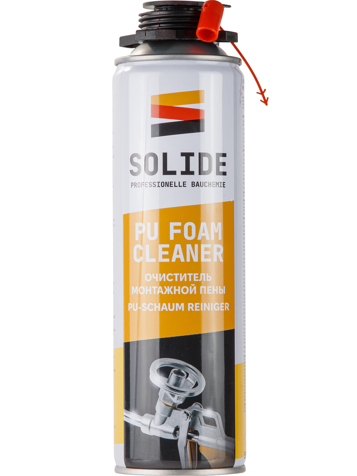 Очиститель монтажной пены SOLIDE (500мл)