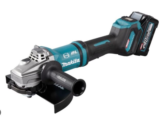 Аккум. углошлифмашина MAKITA XGT GA038GT201 MAKPAC (40.0 В, 2 акк., 5.0 А/ч, Li-Ion,)