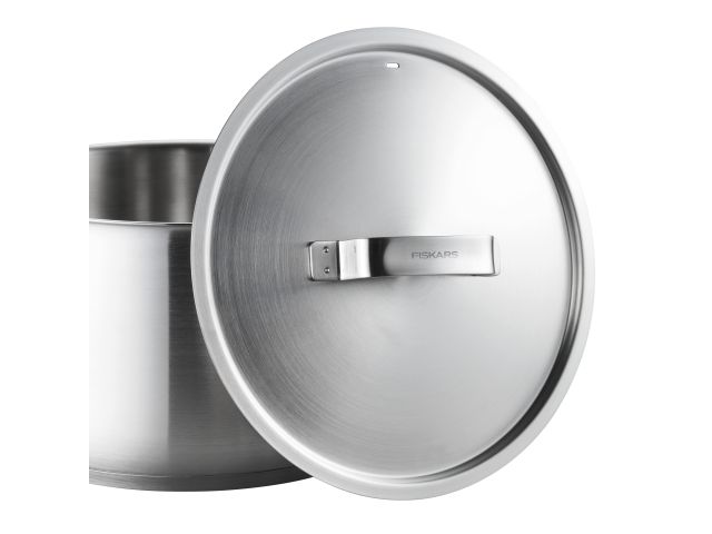 Кастрюля 5л All Steel Fiskars (с крышкой)