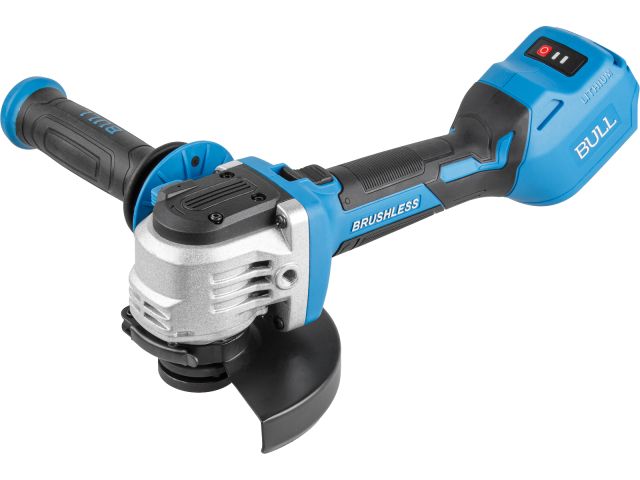 Аккум. углошлифмашина BULL CSG 1812-1 SR Xcase XLTpro 1x4 Ач БЕСЩЕТ, 125 мм, рег. об., 10 000 об/мин (Безредукторный тип, плав пуск, конст. 