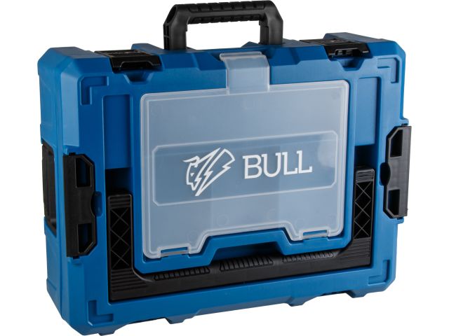 Аккум. углошлифмашина BULL CSG 1812-1 SR Xcase XLTpro 1x4 Ач БЕСЩЕТ, 125 мм, рег. об., 10 000 об/мин (Безредукторный тип, плав пуск, конст. 