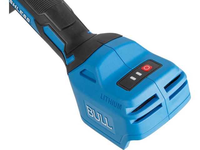 Аккум. углошлифмашина BULL CSG 1812-1 SR Xcase XLTpro 1x4 Ач БЕСЩЕТ, 125 мм, рег. об., 10 000 об/мин (Безредукторный тип, плав пуск, конст. 