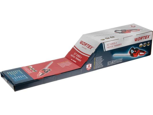 Кусторез электрический WORTEX ST 6165-1 700 Вт, 620 мм, шаг 24 мм (замена для ST 6165)